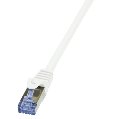 LOGILINK S/FTP Cat.6a 10 m Biały 10 Patchcord