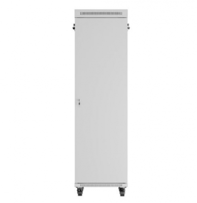 SZAFA INSTALACYJNA RACK STOJĄCA 19&quot; 42U 600X800 SZARA DRZWI SZKLANE LCD LANBERG (FLAT PACK) V2