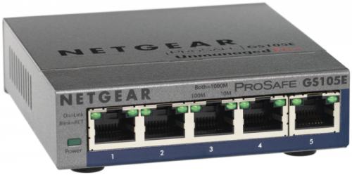 Przełącznik NETGEAR GS105E GS105E-200PES (5x 10/100/1000 )