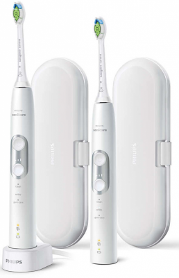 Szczoteczka soniczna PHILIPS HX6877/34 Biało-srebrny