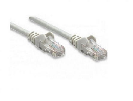 INTELLINET Patchcord Cat6a UTP 5 m 100% Cu szary ICOC U6AG-050