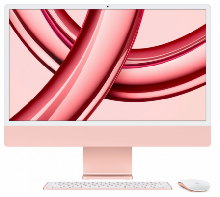 Komputer All-in-One APPLE iMac 24 Różowy (M3/8GB/SSD512GB)