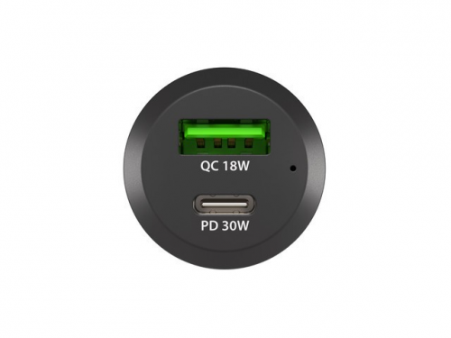 Ładowarka samochodowa NATEC 1x USB 3.0 Czarny NUC-1980