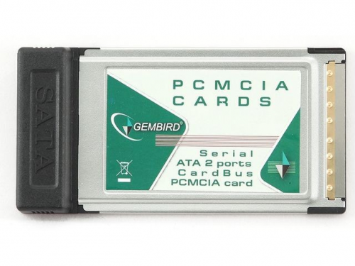 Karta PCMCIA GEMBIRD Karta PCMCIA -&gt; 2 x SATA port PCMCIA-SATA2