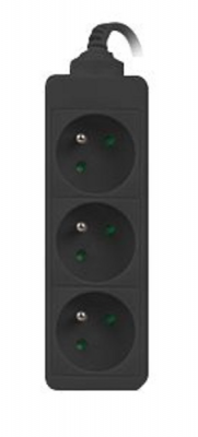 Listwa zasilająca LANBERG PS0-03E-0300-BK