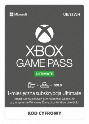 Microsoft Game Pass ESD Ultimate na 1 miesiąc (QHW-00008)