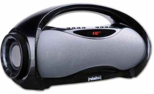 Głośnik bezprzewodowy REBELTEC SoundBox 320 (5h /Czarno-srebrny )