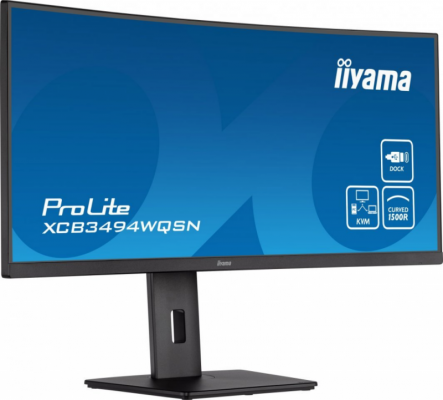 Monitor IIYAMA XCB3494WQSN-B5 (34&quot; /VA /120Hz /3440 x 1440 /Czarny)