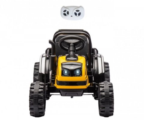 Milly Mally Pojazd na akumulator Traktor z przyczepą Farmer Yellow