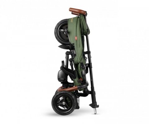 Qplay Rowerek Trójkołowy Rito Deluxe Rubber Olive