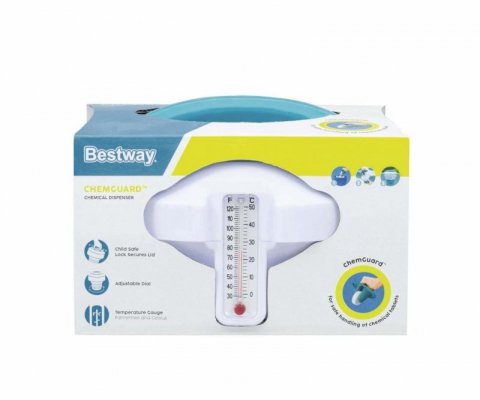 Bestway 58701 Pływający dozownik chemii basenowej z termometrem ChemGuard