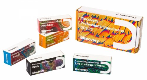 Zestaw mikropreparatów Levenhuk Discovery Prof DPS 5. „Mutacje”