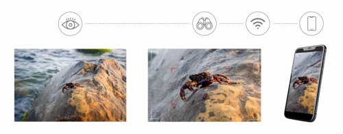 Cyfrowy fotomonokular Levenhuk Kelvin Snap ED 8x42