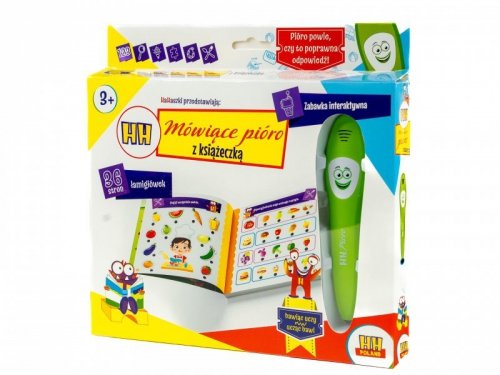 Mówiące pióro książeczka z łamigłówkami#G2