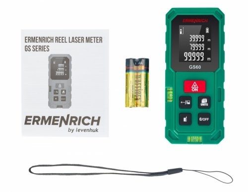 Miernik laserowy Ermenrich Reel GS60