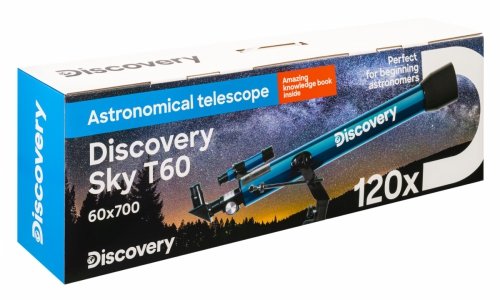 Teleskop Levenhuk Discovery Sky T50 z książką