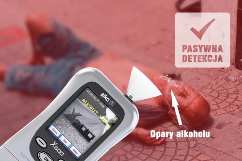 Alkomat Alkohit X600 z wbudowaną drukarką