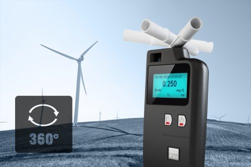Alkomat Alkohit X100 w skrzyneczce aluminiowej