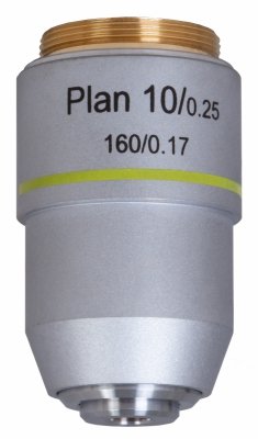 Obiektyw planarno-achromatyczny Levenhuk MED 10x
