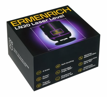 Poziomica laserowa Ermenrich PLUS LN20
