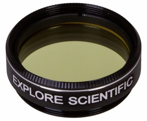 Filtr jasnożółty Explore Scientific N8 1,25&quot;