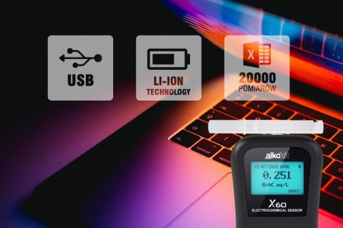 Alkomat Alkohit X60