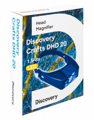 Lupa nagłowna Levenhuk Discovery Crafts DHD 10