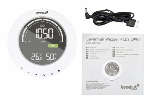 Miernik stężenia CO₂ Levenhuk Wezzer PLUS LP90