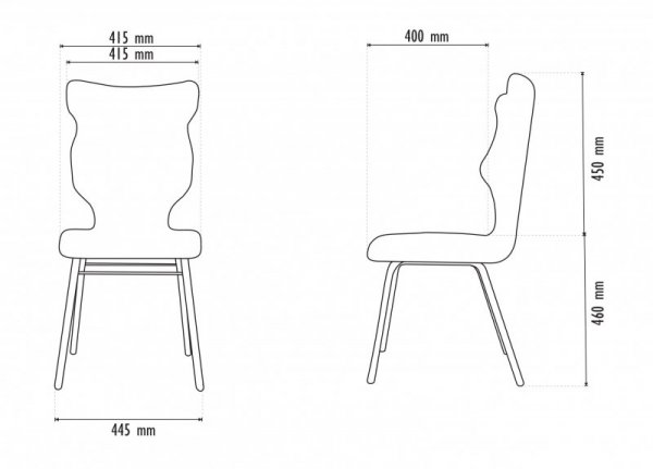 Krzesło Solo Visto 03 Rozmiar 6 Wzrost 159-188 #R1