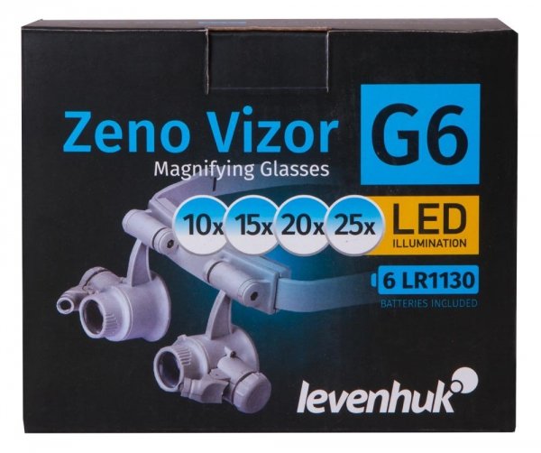 Okulary powiększające Levenhuk Zeno Vizor G6