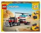 LEGO 31146 Creator 3w1 - Ciężarówka z platformą i helikopterem 