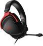 Słuchawki z mikrofonem ASUS 90YH03JC-B1UA00 Czarno-czerwony 
