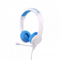 Słuchawki nauszne z mikrofonem BUDDYPHONE School+ (1.4m /3.5 mm wtyk/Biało-niebiesk<br />i) 