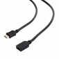 GEMBIRD HDMI Męski - HDMI Żeński 0.5m /s1x HDMI 1x HDMI 