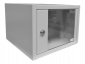 ASM CL-19 04U Szafka wisząca 19 4U 568x350 drzwi szklane RAL7035 