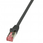 LOGILINK Patchcord Cat.6 S/FTP PIMF PrimeLine 2m, czarny 
