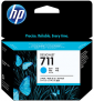 Wkład HP 711 3-pack Cyjan CZ134A 