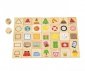 Viga 44506 Puzzle - zestaw do nauki kształtów 