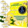 Świeczki tealight citronella odstraszające komary 6 sztuk