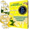 Świeczki tealight citronella odstraszające komary 6 sztuk