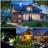 Lampy solarne 16 led oczka ogrodowe wbijane 4 sztuki
