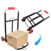 Wózek transportowy składany do biura domu + 2 gumy