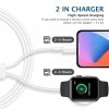 Ładowarka indukcyjna do iphone apple watch kabel 2w1
