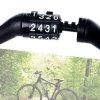 Zapięcie rowerowe linka z kombinacją cyfrową
