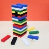 Klocki drewniane wieża gra zręcznościowa styl jenga