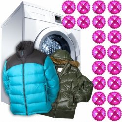 Kulki do prania suszenia kurtek puchowych 20 sztuk