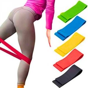 Opaski fitness gumy oporowe 5 sztuk