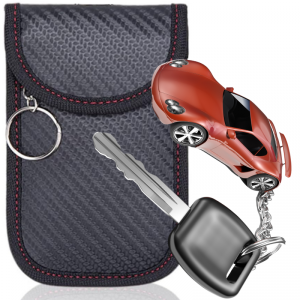 Etui na kluczyki antykradzieżowe keyless bloker klatka Faradaya 1 sztuka