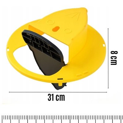 Humanitarna pułapka na myszy i szczury – żywołapka na wiadro XL