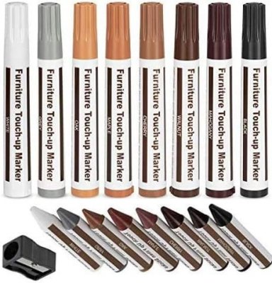 Markery do naprawy mebli zestaw 21 elementów